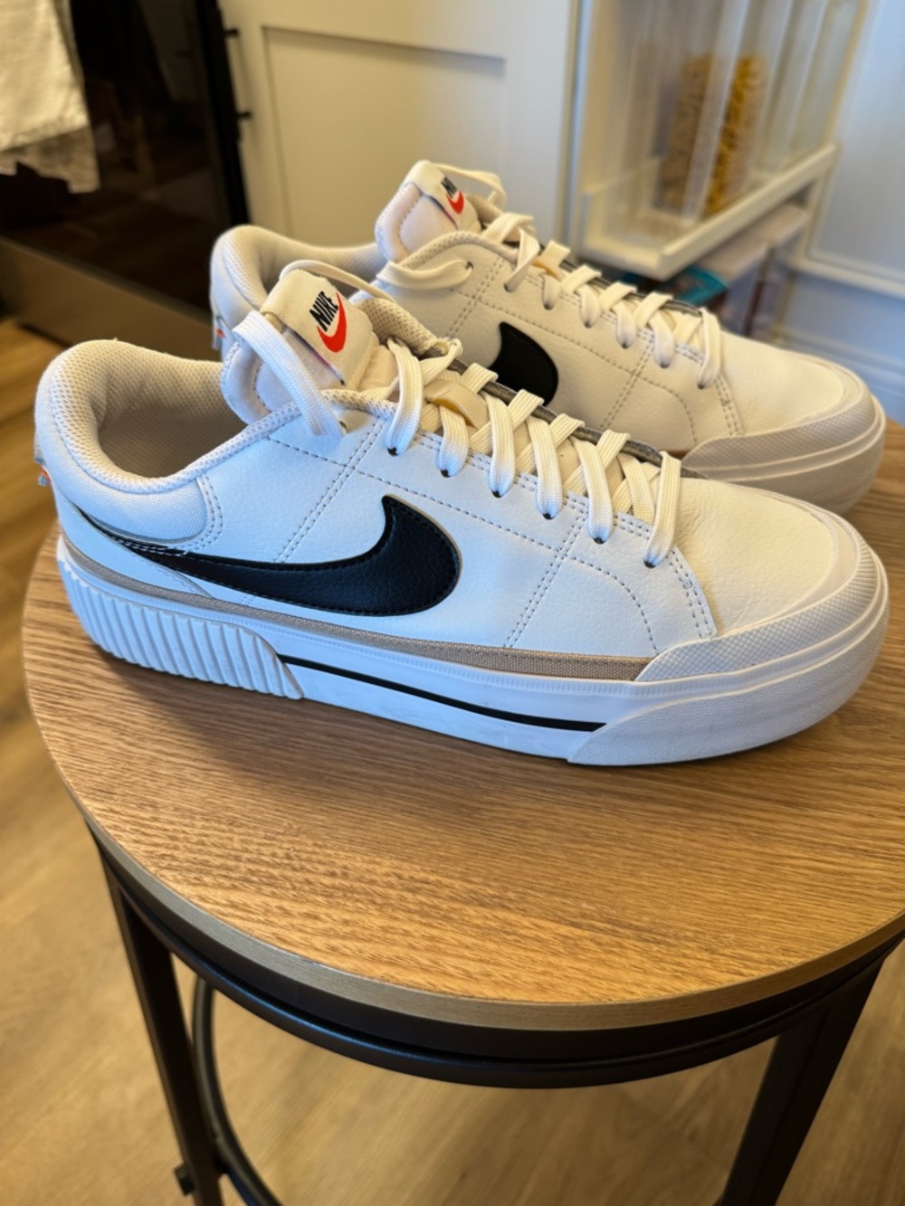 Nike Court Legacy Lift Platform Sneaker - Picture 8 of 16